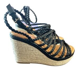 Zodiac Shana Espadrille Wedge Sandal Size 9
